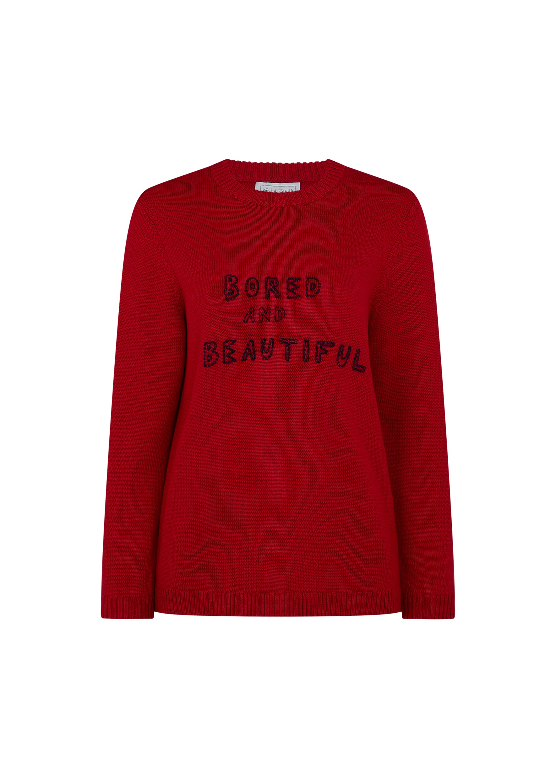 Bored & Beautiful Jumper - Red