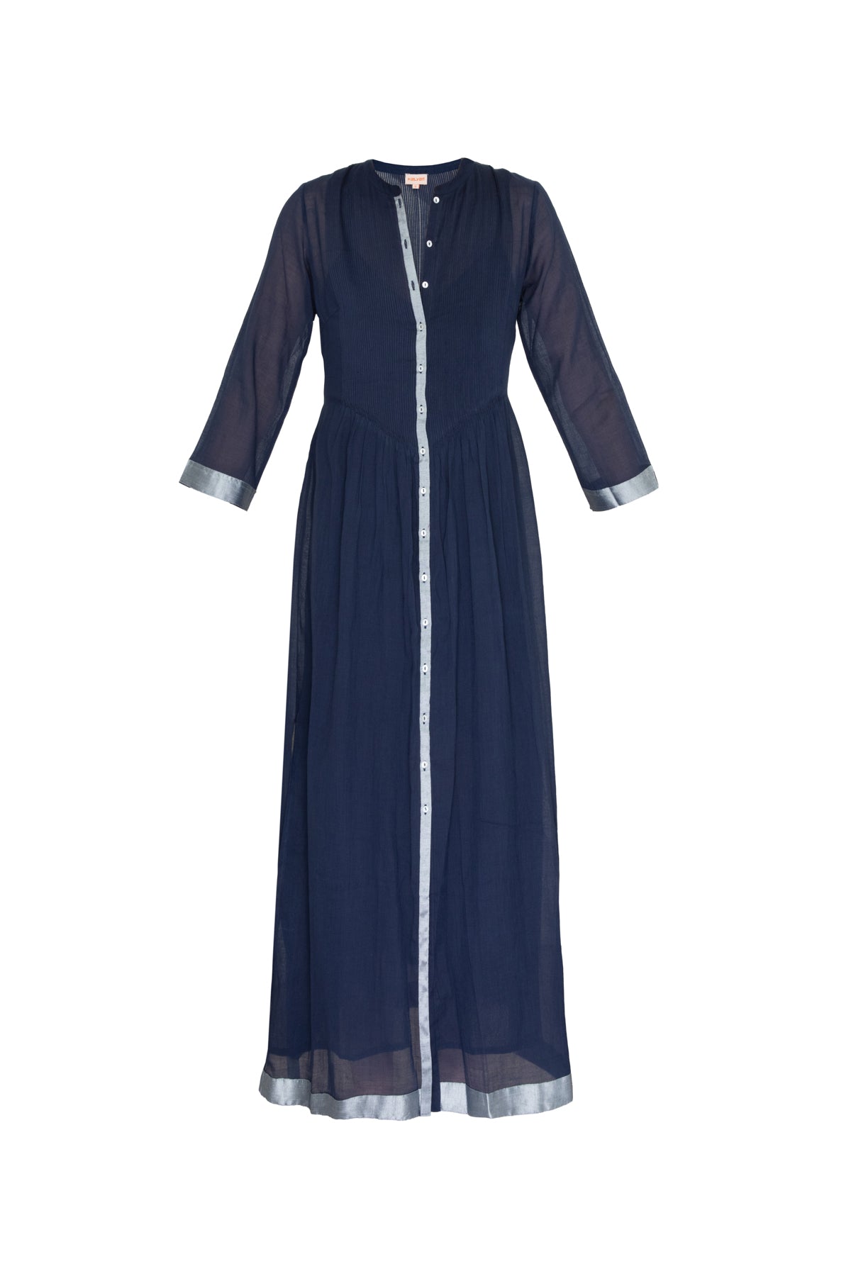 Dimsy Dress - Dark Blue Cotton