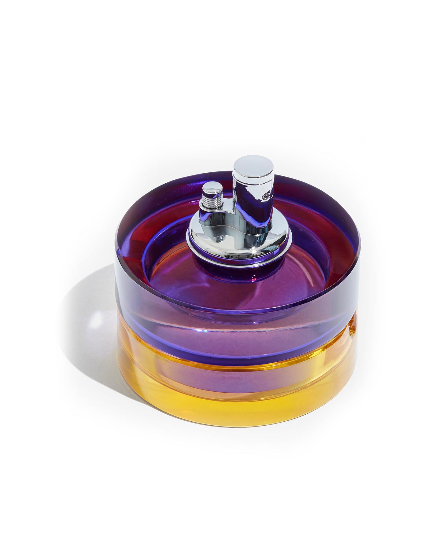 Glass Table Top Lighter - Berry Citrus