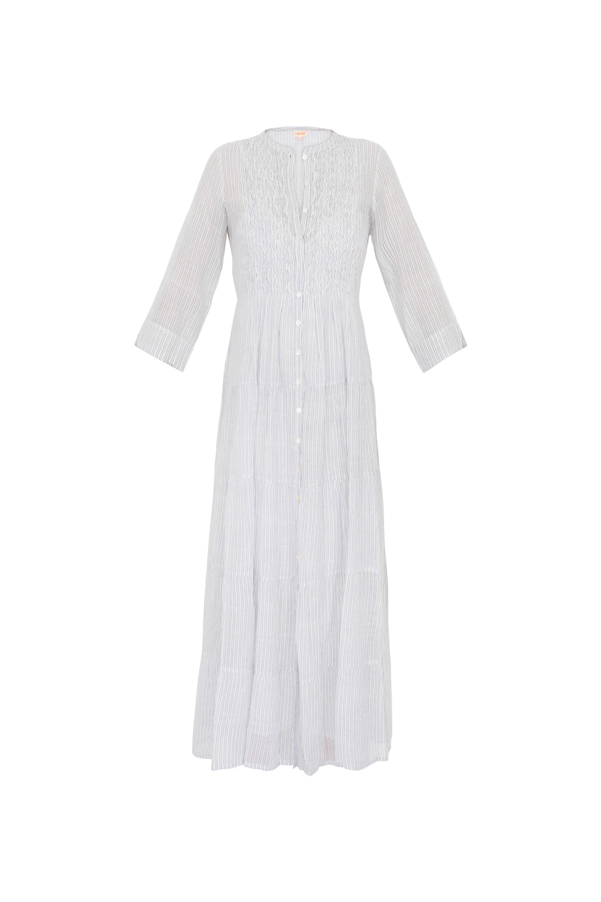 Jade Cotton Dress - Stripe