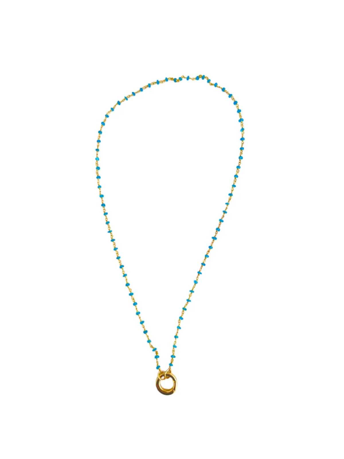 Sha Parle Necklace - Blue