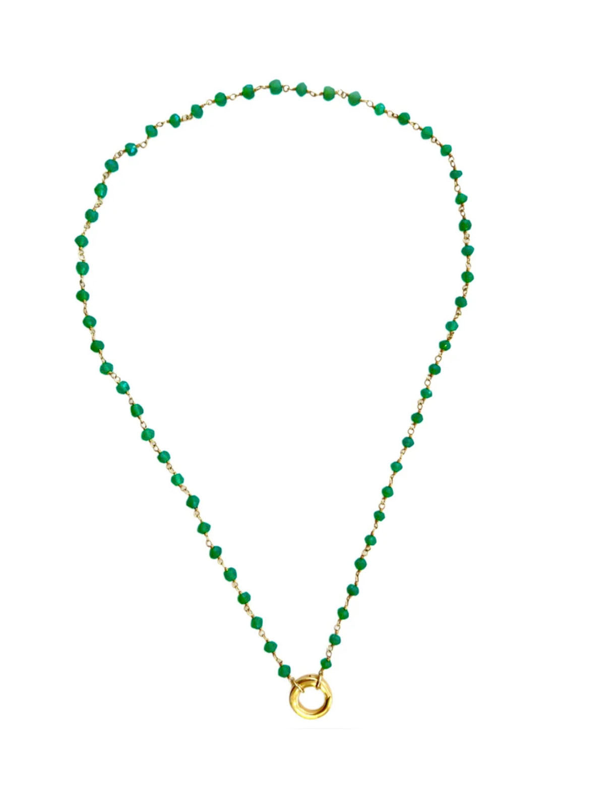 Sha Parle Necklace - Green
