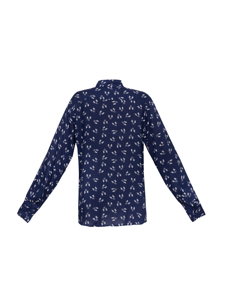 Men's Printed Shirt - Hands On