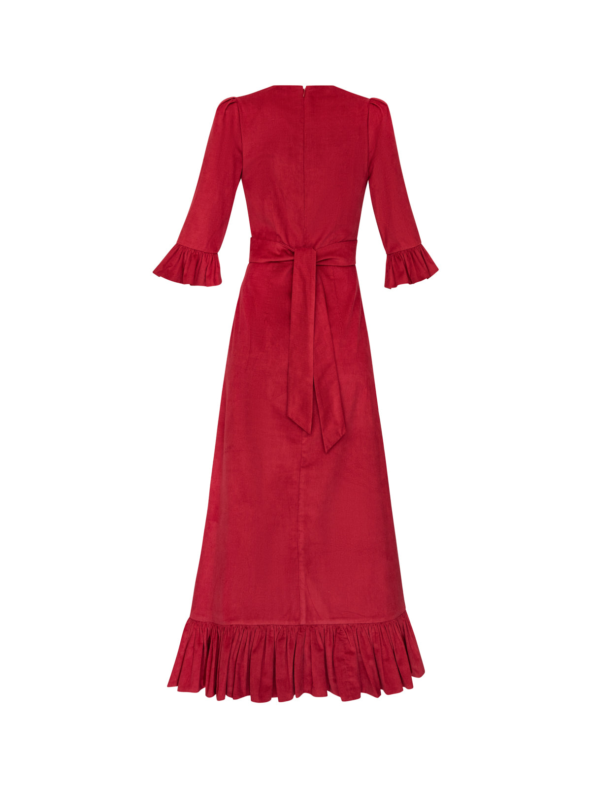 Cross Your Heart Dress - Red Cord