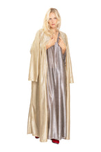 Load image into Gallery viewer, Metallic Lurex Cover up - Gold
