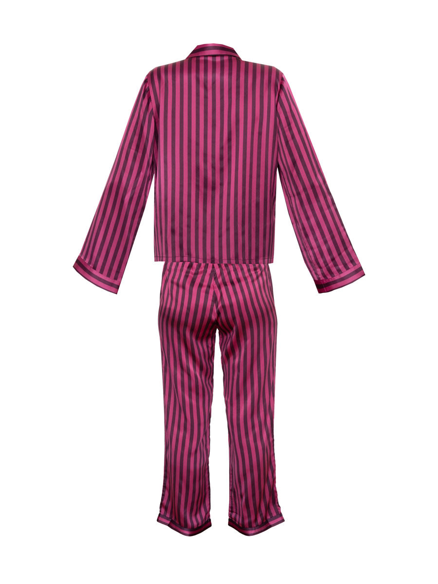 Chantal Top in Amaranth Stripe