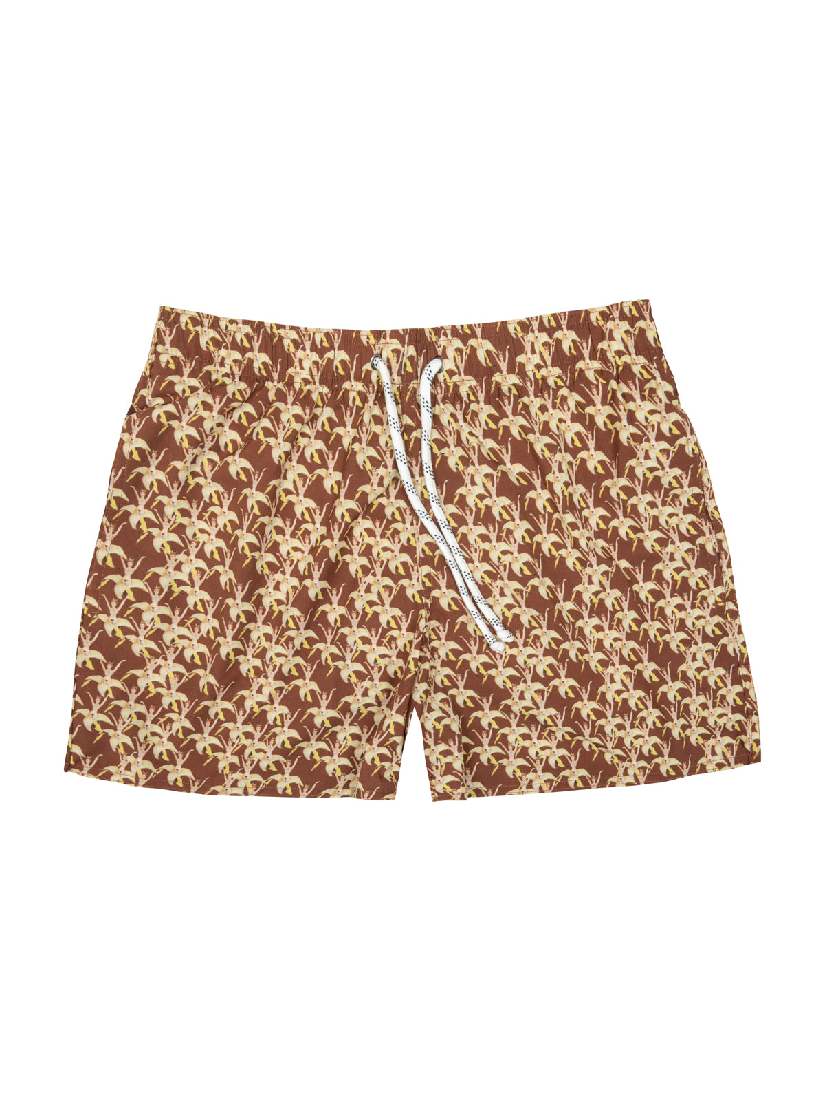 Men's Swimming Trunks - Banana Chiquitita Brown