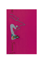 Load image into Gallery viewer, Indian Holiday Shawl - Magenta