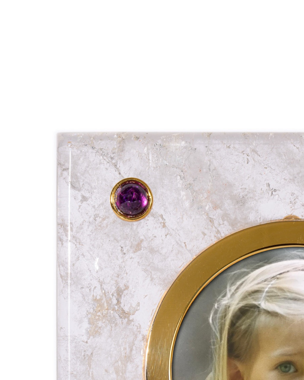 Olga Amethyst Frame detail