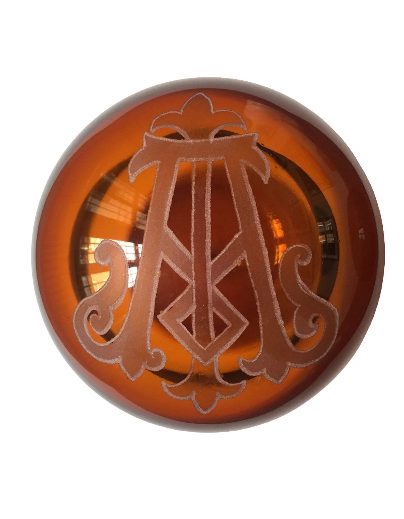 Sole Paperweight - Amber