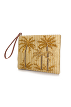 Load image into Gallery viewer, Golden Oasis - Golden Straw Pouch