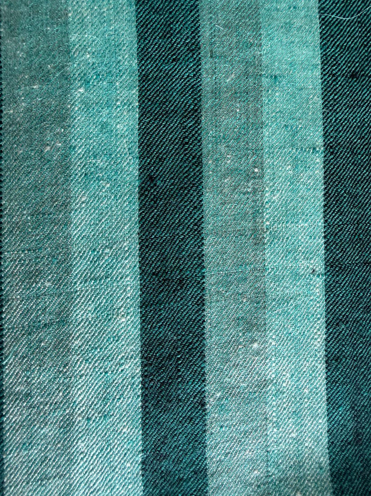 Tone on Tone Stripe Pashmina Shawl - Forest