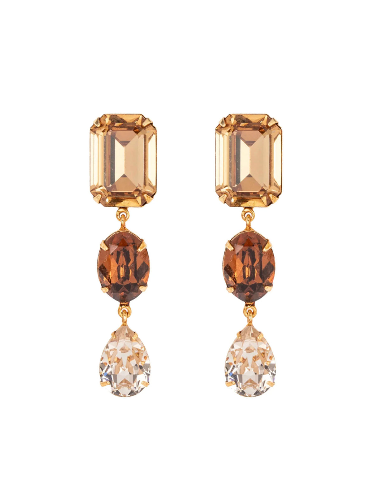 Aviva Earrings - Golden