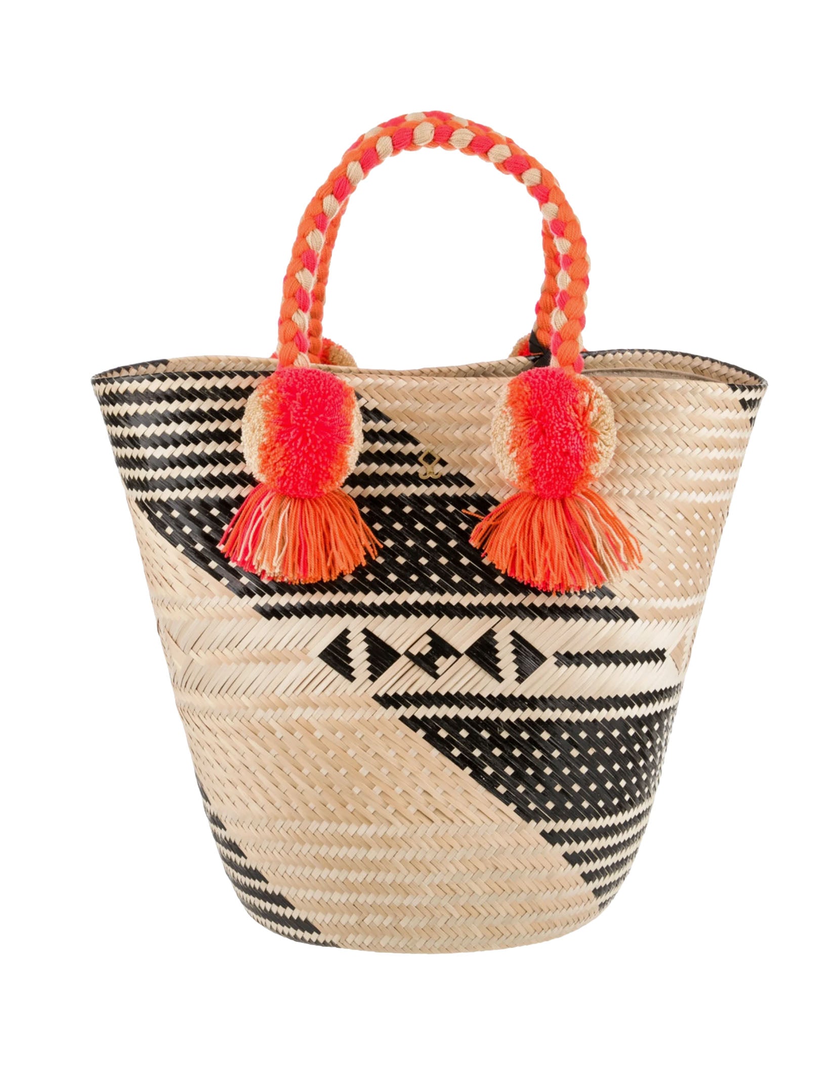 Dani Straw Bucket Bag