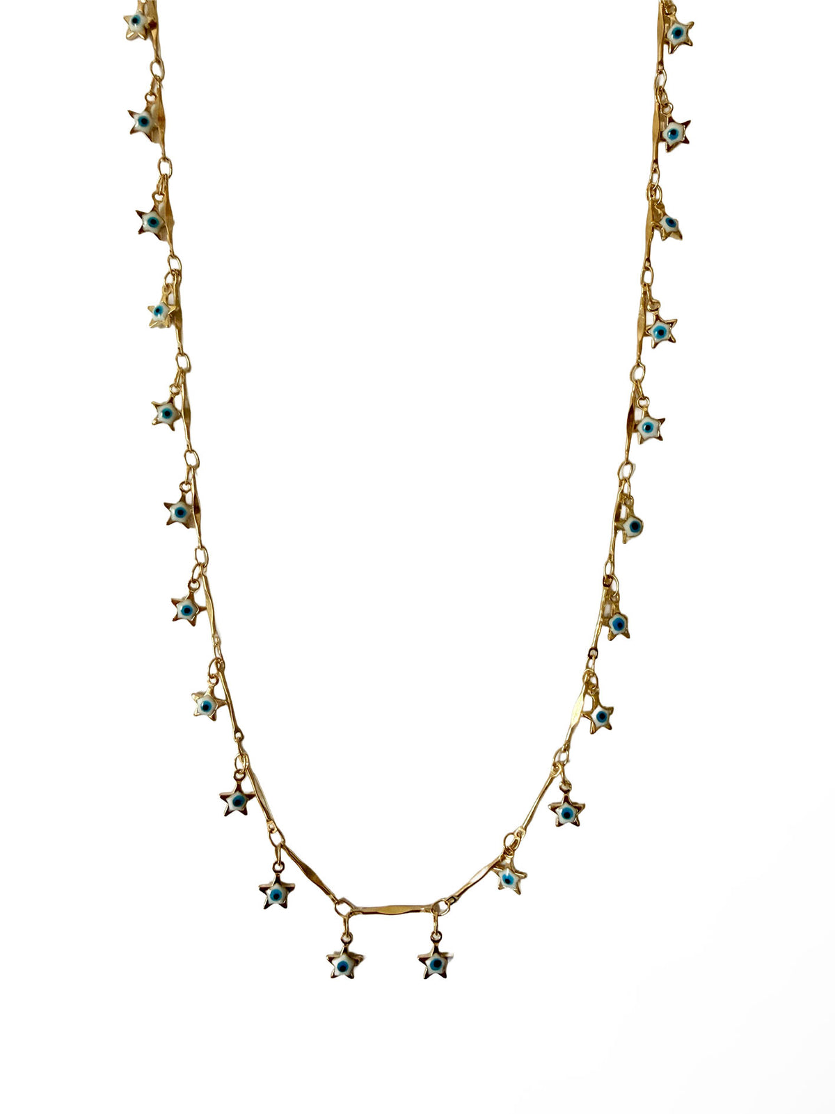 Starry Eyed Necklace - Blue