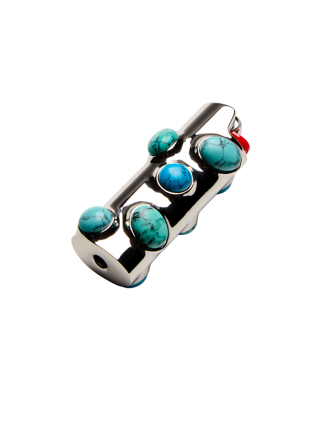 Stoned Lighter Case in Turquoise