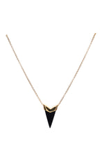 Load image into Gallery viewer, Black Onyx Arrow Necklace
