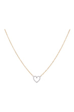 Load image into Gallery viewer, Diamond Heart Charm Necklace