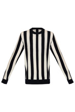 Load image into Gallery viewer, Carinae Black &amp; White Stripe Jumper