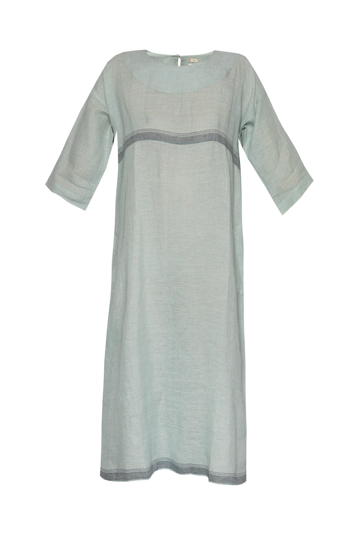 Thyme Linen Dress -  Light Teal