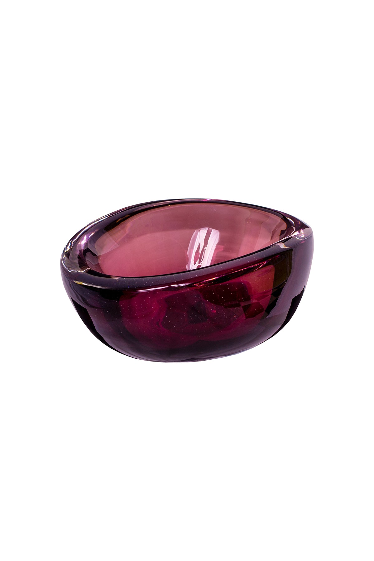 Amethyst Glass Bowl - Medium