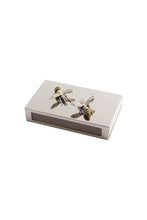 Load image into Gallery viewer, Silver Match Box Cover - Bees