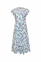 Load image into Gallery viewer, Silk Bugesha Dress - Blue Orchid