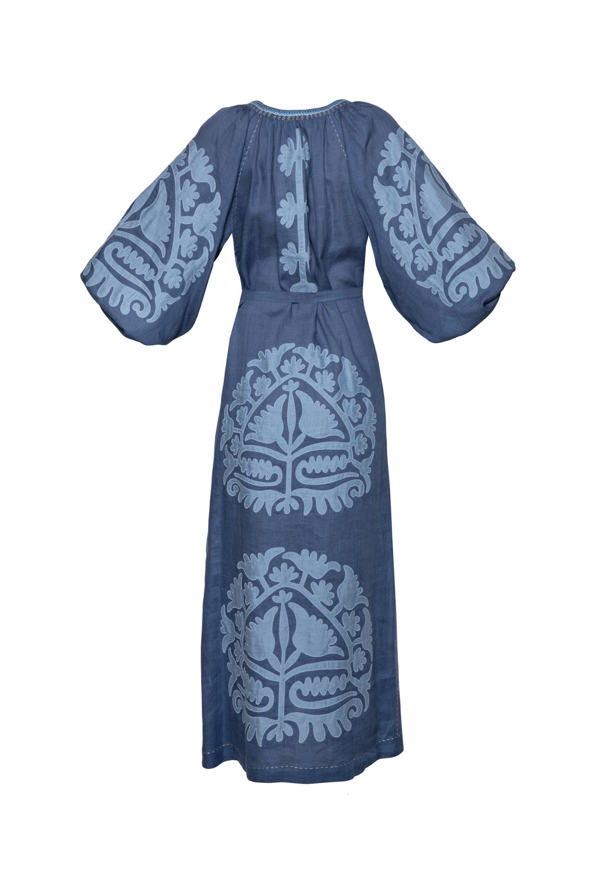 Shalimar Dress - Cobalt & Blue