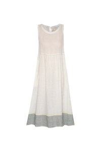 Florence Linen Dress - White
