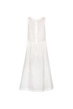 Load image into Gallery viewer, Florence Silk &amp; Cotton Dress - White