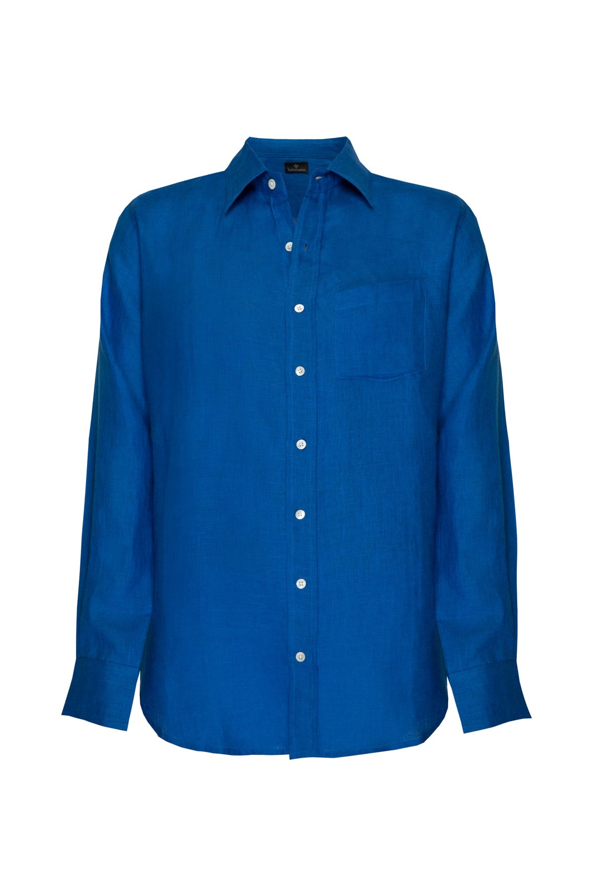 Classic Linen Shirt - Royal Blue