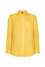 Load image into Gallery viewer, Classic Linen Shirt - Yellow