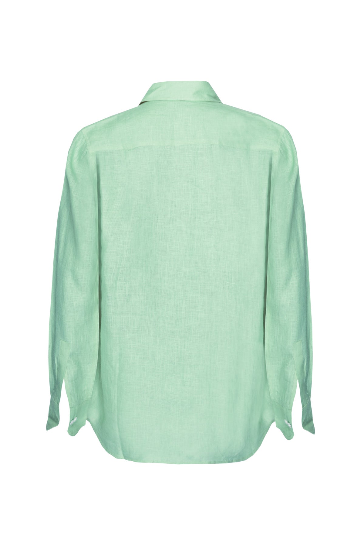 Classic Linen Shirt - Mint Green