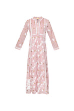 Load image into Gallery viewer, Piazza Gold Weave Dress - Sherbet Pink