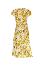 Load image into Gallery viewer, Silk Bugesha Dress - Yellow Orchid