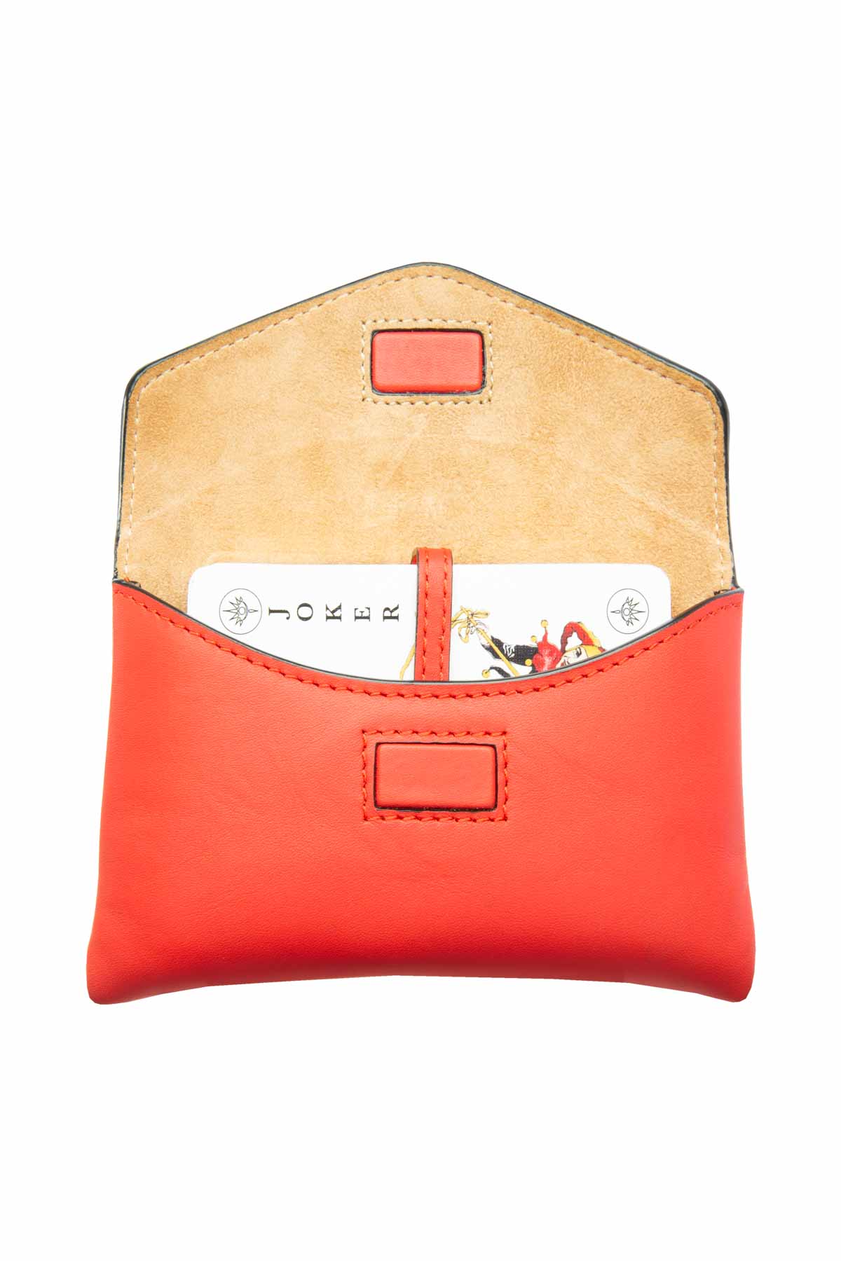 Leather Card Set - Red