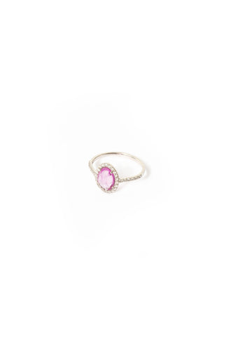 Pink Sapphire Ring
