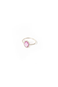 Pink Sapphire Ring