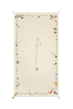 Load image into Gallery viewer, Tropical Holiday Shawl - Off White