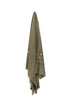 Load image into Gallery viewer, Footprints Embroidered Pashmina Shawl - Green