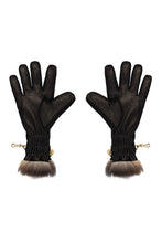 Load image into Gallery viewer, Men&#39;s Peccary Ski Gloves - Black