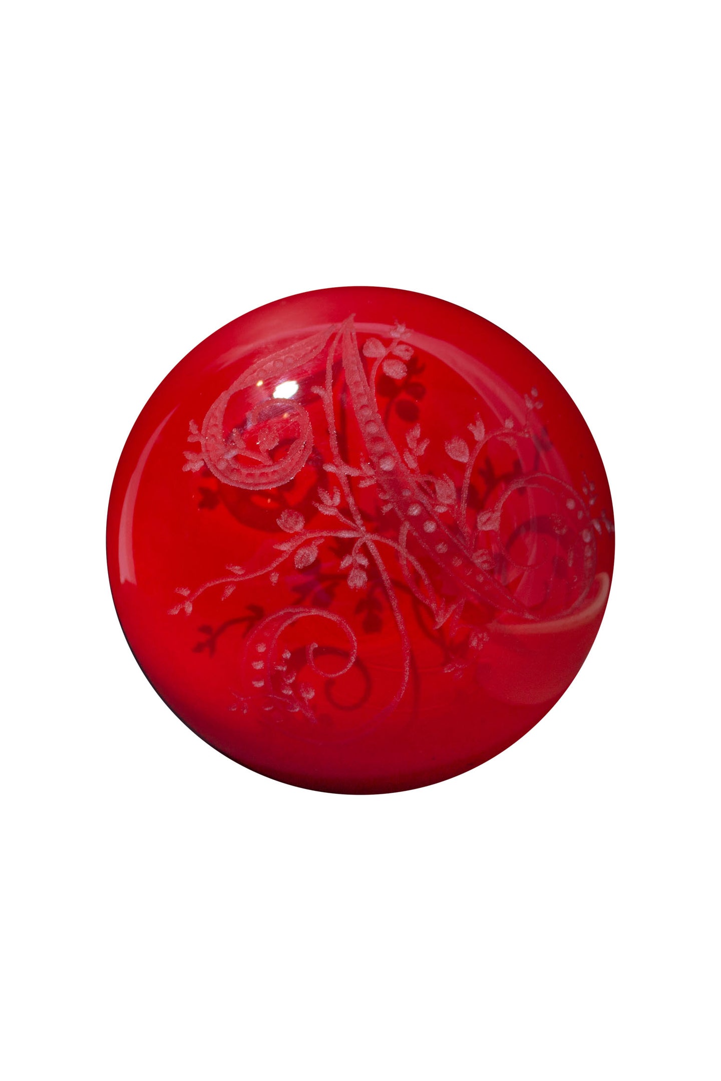 Mini Paperweight -  Red