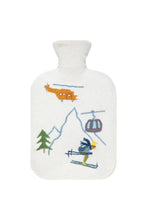 Load image into Gallery viewer, Alpine Hot Water Bottle Cover - Off White