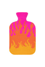 Load image into Gallery viewer, Flames Hot Water Bottle Cover -  Pink