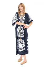Load image into Gallery viewer, Shalimar Dress - Navy &amp; White