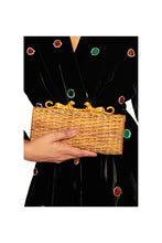 Load image into Gallery viewer, Woven Jaguar Clutch Bag