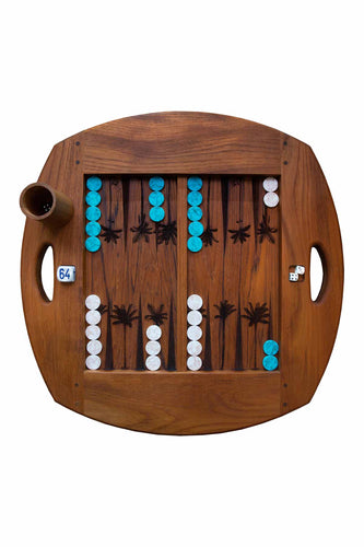 Beach Backgammon Board