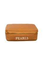 Load image into Gallery viewer, Leather Jewellery Case - Natural