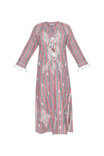 Load image into Gallery viewer, Berber Cotton Dress - Tunis Stripes