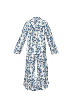 Load image into Gallery viewer, Frill Women&#39;s Cotton Pyjamas - Dark Blue